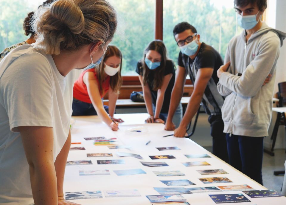 Atelier fresque du climat © Université de Bordeaux