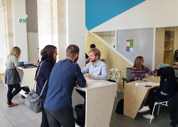 Photo : Accueil des doctorants et chercheurs étrangers au BACI © université de Bordeaux