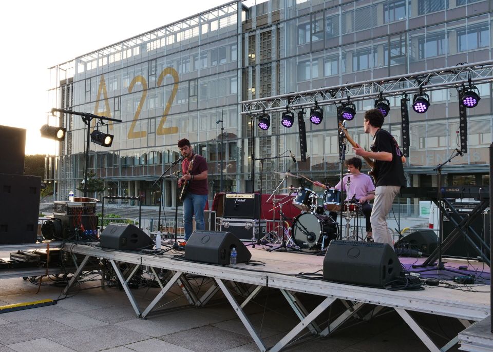 concert étudiant pour le Festival Heureux haz'art © Université de Bordeaux