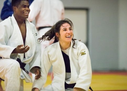 Photo Judo practice © Arthur Pequin