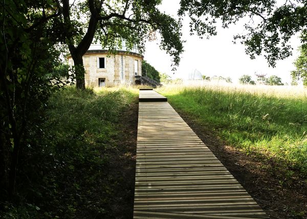 Photo : À Floirac, sur le site de l'Observatoire, comme à Talence, Pessac, Gradignan, Agen, Périgueux... l'université de Bordeaux entretient et laisse vivre 140 hectares d'espaces naturels © université de Bordeaux